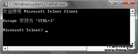 Windows Vista Telnet